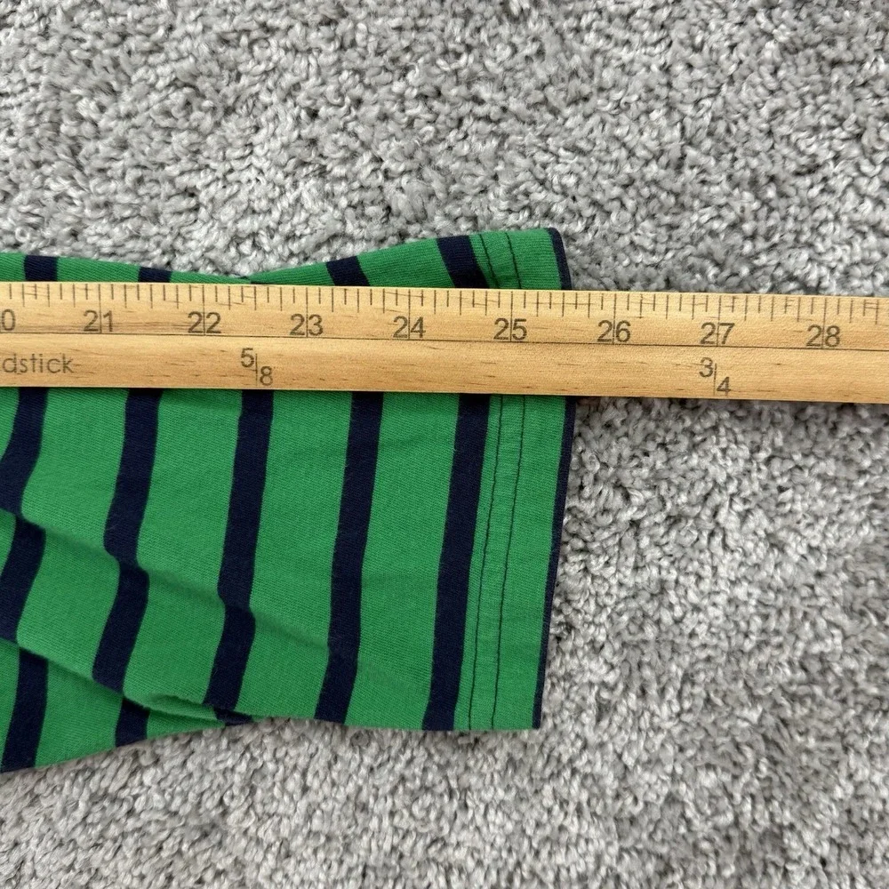 Polo Ralph Lauren Hoodie Mens XXL Navy/Green Striped Nautical Preppy Lightweight